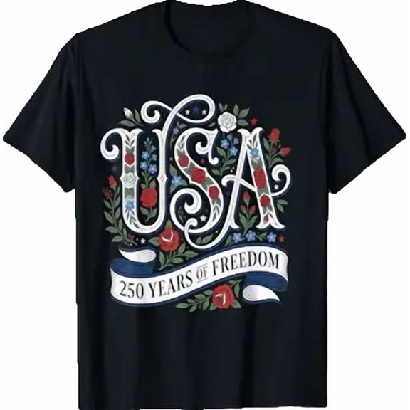 250th Anniversary USA Shirt Women Patriotic T-Shirt