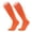 Orange, variant on Rrxhxhs Knee High Socks for Girls Solid Color Stretchy Breathable Athletic Soccer Socks,Green,6-14 Years