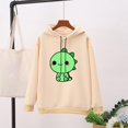 thumbnail image 2 of Gibobby Sudadera cómoda para mujer 2020 otoño nuevos hombres Hip Hop cuello redondo algodón invierno largo suéter completo cuerpo pareja suéter （Caqui， XXL), 2 of 4