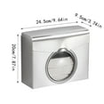 Paper Towel Dispenser Wall Mount Hanging Toilet Paper Tissue Holder