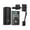 Black Lock Handles, variant on Smart Keyless Entry Door lock Pull Handle Set Knob Digital Fingerprint Locks For Security Home Office Hotel Furniture ,Easy to Use