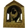SmartyKat ScratchCabin Covered Cat Scratcher, 1ct