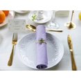 thumbnail image 2 of Koffota Servilletas De Tela De Lavanda, Juego De 12 Servilletas 100% Algodón, Servilleta Morada Para Decoración De Mesa De Cena, Para Primavera, Pascua, Suave, Cómoda Y Reutilizable, 18.0 X 18.0 In (L, 2 of 5