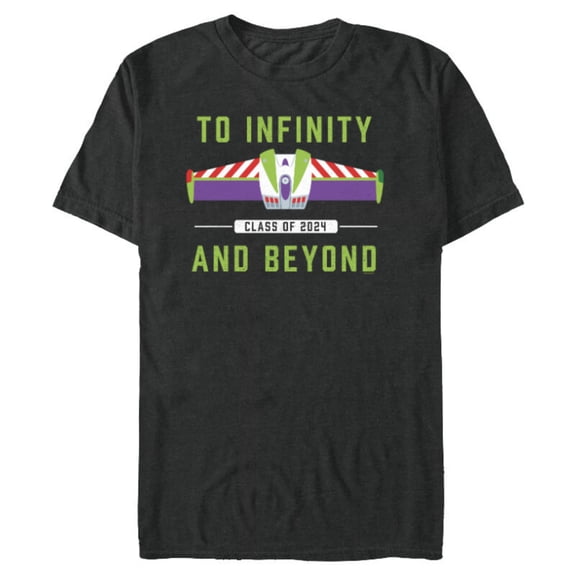 Disney and Pixar’s Toy Story Buzz Graduation Class of 2024 - Short Sleeve Blended T-Shirt for Adults - Customized-Dark Heather