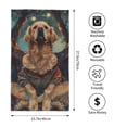 thumbnail image 2 of Rateoe Tree Meditating Golden Retriever Pattern Microfiber Towel, Beach Towel, Pool Towel, Quick-dry Travel Towel, Soft and Plush towel, Absorbent Towel-27.5x16 Inch, 2 of 6