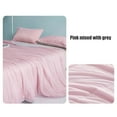 thumbnail image 7 of FeiFu 39.37×31.50in Solid Color Ice Silk Summer Cool Blanket Ice Silk Fabric Offers Cool Color Block Design Looks Stylish Breathable Blanket, 7 of 7