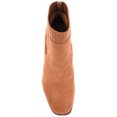 thumbnail image 4 of Journee Womens Adalia Pull On Stacked Heel Booties, 4 of 8