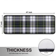 thumbnail image 5 of Kitchen Rugs Sets Of 2,Blue Green Plaid Checkered Pattern Anti Fatigue Kitchen Mat Rugs Non Slip Washable,Decorative Kitchen Floor Mats for Kitchen,Sink,Laundry,17"x47"+17"x47", 5 of 5