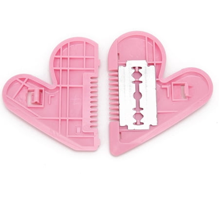 NFTIGB Double-Edge Hair Thinning Blade Razor Manual Cutter Tool for Bangs and Styling (4.33 inches / 11 cm)