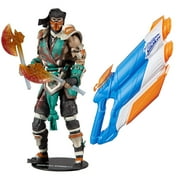 Toys Mortal Kombat Sub Zero Bloody Frozen Over Skin 7 Action Figure + Super Soaker Twin Tide, Pack of 2