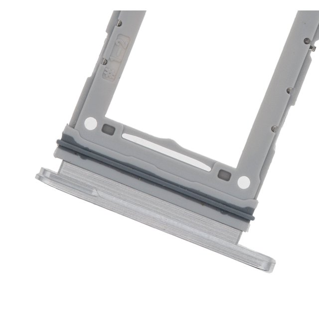 Plateau Double Carte Sim de Remplacement Compatible pour Samsung Galaxy S20 (Argent Cosmique)