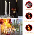 thumbnail image 4 of Velas de ventana sin llama con temporizador remoto, 10 unidades LED, 4 of 8