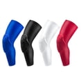 thumbnail image 4 of Compression Knee Brace Sleeve Support Pad for Volleyball Basketball Running Gym Workout Sports Injury Recovery Men Women Spandex Polyester Black, 4 of 8