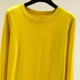 thumbnail image 5 of Womens Long Sleeve Pajama Top Loose Fit Casual Sleepwear Soft, 5 of 5