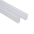 thumbnail image 5 of Gerich 2 Pcs 50cm Replacement Seal Shower Shower Door Seal 17mm Water Deflector, 5 of 16