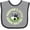 Heather and Black, variant on Inktastic Pawpaw Little Golfing Buddy Boys Baby Bib