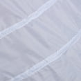 thumbnail image 6 of 6-hoop Hoops Petticoat White Bridal Crinoline Petticoats Slips Underskirt, 6 of 7