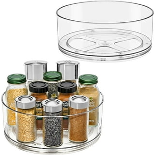 Boconia 10.6 Lazy Susan Organizer with 3 Removable Bins Pantry Organization  and Storage Lazy Susan Turntable for Cabinet Snack Organizer Divided  Rotating Spice Rack for Kitchen, Countertop, Bathroom - Yahoo Shopping