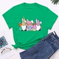 thumbnail image 4 of Bowake Easter T-Shirts pour Femmes Manches Courtes Col Rond T-Shirts Easter Joyeux T-Shirts Graphiques Mignons Hauts d'Été Décontractés, 4 of 7
