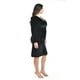 thumbnail image 2 of Vestido Elegante de terciopelo Roman Fashion negro 38 Tallas Extras, 2 of 5