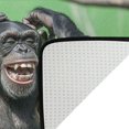 thumbnail image 4 of Monkey Rug & Home Decor-Cool Gorilla Black Area Rugs-Animal Monkey Rug Carpet Durable & Non-Slip Modern Rugs for Living Room Bedroom Man Cave Decorative-D90WG, 4 of 7