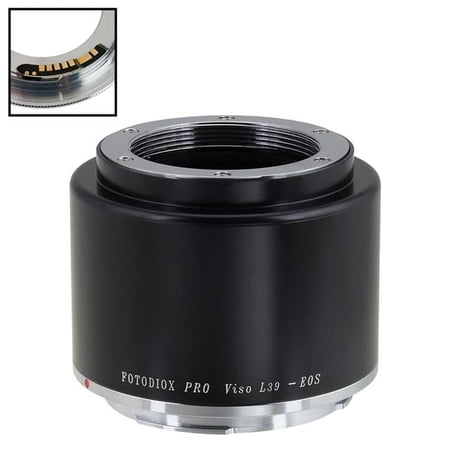 Fotodiox L39-Viso-EOS-Pro-FC10 Lens Mount Adapter with L39 Leica Visoflex Lens