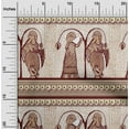 thumbnail image 1 of oneOone Viscose Jersey Dark Beige Fabric Women Block Sewing Fabric By The Yard Printed Diy Clothing Sewing Supplies 60 Inch Wide, 1 of 5
