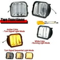 thumbnail image 2 of GTINTHEBOX Sequential Switchback LED Clear Front Corner DRL Signal Lamp For 2006-2010 Hummer H3, 2 of 12