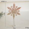 thumbnail image 2 of GQDIN Christmas Hanging Decorations -Gingerbread Ornaments for Christmas Tree,Glitter Plastic Christmas Hanging Craft Ornaments for Holiday Wreath Home Door Wall Art Decorations (Champagne), 2 of 9