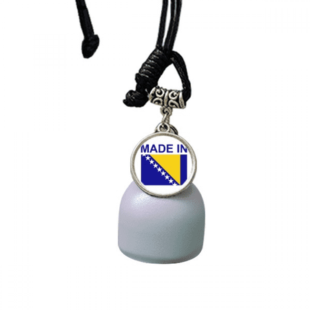 Bosnia Herzegovina Country Wind Chimes Bell Car Pendant