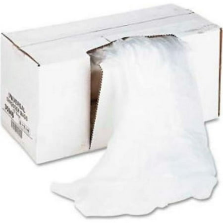 United Stationers Supply B1448781 Universal High-Density Shredder Bags - 26 x 18 x 48 in. - Clear
