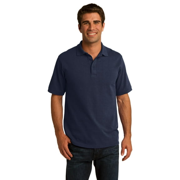 Port & Company Core Blend Pique Polo-2XL (Deep Navy)