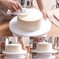 thumbnail image 4 of 2 piezas de pasta de azúcar más suave para pasteles, decoración de glaseado más suave, alisador de pasteles, herramienta para hornear con diseño de pastelería para decorador de bricolaje, pastelería, fondant, glaseado de crema de mantequilla Sailing Electrónica, 4 of 5