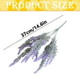 thumbnail image 2 of 1 Bundle Artificial Lavender Fake Flowers, Faux Plastic Plants for Home Wedding Kitchen Window Box Indoor Outdoor Decor, Purple - FUYPSE 2026 New, 2 of 6