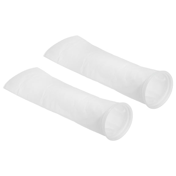 Uxcell 7 Inch Ring Filter Socks, 2 Pack 50 Micron Mesh Bags Pool Skimmer Basket