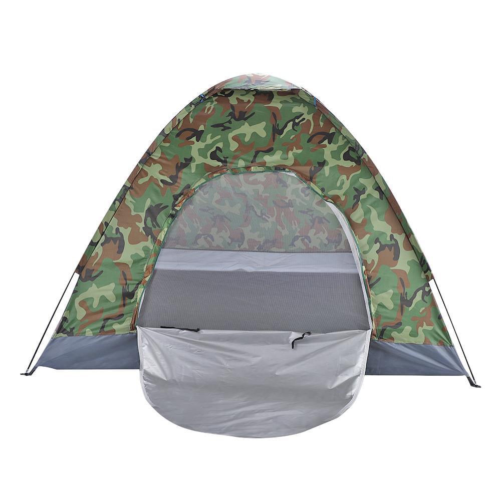 4 Person Outdoor Camping Waterproof 4 Season Folding Tent Camouflage Hiking USA 
