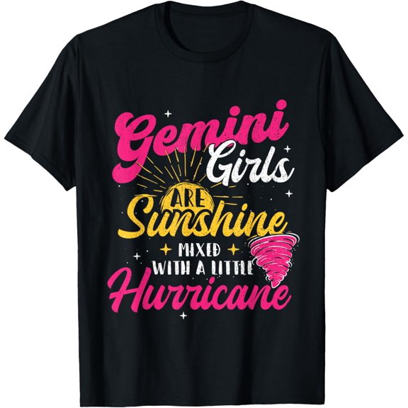 Gemini Girls - Zodiac Sign Horoscope Astrology Lover T-Shirt