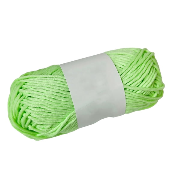 Lshylf Diy Glow In The Dark Yarn For Crochet Knitting Crafts Christmas Decorations(C,A)