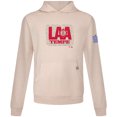 thumbnail image 2 of Men's Levelwear Khaki Los Angeles Angels 2025 Spring Training Relay Pullover Hoodie, 2 of 3