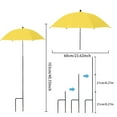 thumbnail image 2 of Protective Cover Umbrellas for Outdoor Versatile Garden Shade Covers for Potted and Garden Beds Sun for Outdoor Areas, 2 of 8