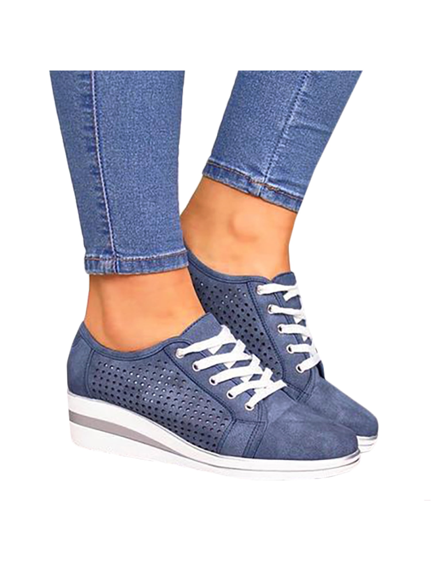 wedge heel runners
