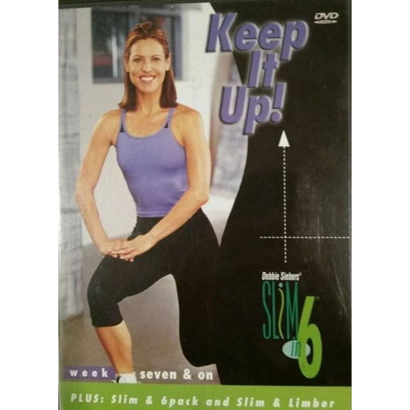 Slim in 6 Keep It Up: Week 7 & On! (DVD, 2002) NEW