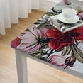 thumbnail image 4 of BANET  Print Tablecloth Vintage Classic Flower Ribbon Pattern Waterproof for Dinner Table Kitchen Coffee Table Garden Wedding Outdoor and Indoor  white, 4 of 7