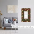 thumbnail image 5 of Disketp Checkered With Golden Stars Decorative Light Switch or Outlet Wall Plate with Safety Cover-Style U, 5 of 6