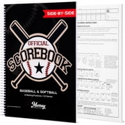 Murray Sporting Goods Baseball/Softball Scorebook - Side-by-Side Spiral Bound - 35 Games