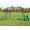 Blue#6, variant on Outdoor Swing Sets, Two Station Swing Set for Children, Blue Swing Sets,Polyethylene Backyard Swing Sets, Toys Swing Sets Two Station Swing Set for Children