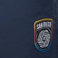 thumbnail image 4 of Men's-Sport Design Sweden  Navy San Diego FC Leisure Shorts, 4 of 4