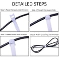 thumbnail image 4 of Reusable Cable Ties, Hook And Loop Cord Ties For Electronics Wire, 4 of 5