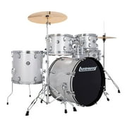 Ludwig Accent Fuse 5-Piece Drum Set 20" Bass Drum Bass Silver Sparkle