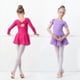 thumbnail image 3 of Vestido de Ballet Leotardos de gimnasia para niñas y niños, Ropa de baile de Ballet de manga corta, faldas de gasa, leotardos de baile con lazo para niños, 3 of 5